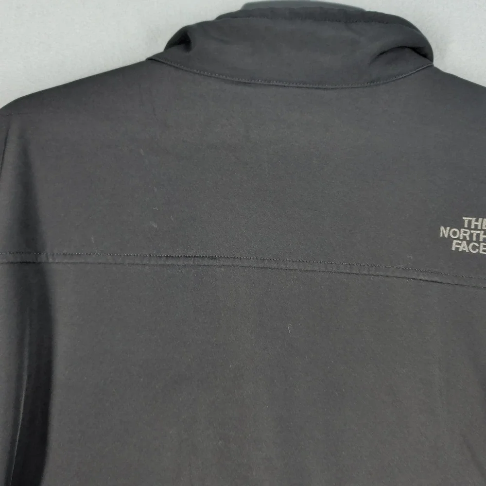 The North Face Jacket Mens XL Black Apex Bionic Softshell Windwall Fleece Lined